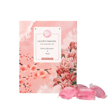 Load image into Gallery viewer, Laundry Capsules - Cherry Blossom & Rose (30 washes)