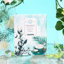 Load image into Gallery viewer, Laundry Capsules - Tea Tree Oil & Coconut (30 washes)